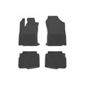 Black Front and Rear All-Weather Floor Mats Fits Subaru Legacy 2020 - 2025