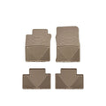 2003 - 2009 Lexus GX Tan Front and Rear Rubber Mats