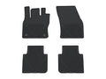 Black Front and Rear All-Weather Floor Mats Volkswagen Tiguan 2018 - 2024