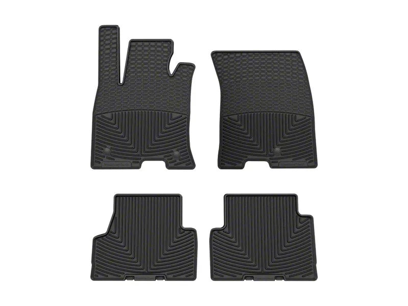 WeatherTech Black Front and Rear All-Weather Floor Mats Fits -22-25 Maverick Hybrid W684-W685