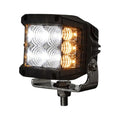 4 INCH WIDE LED FLOOD LIGHT WITH STROBESQUARE LENS