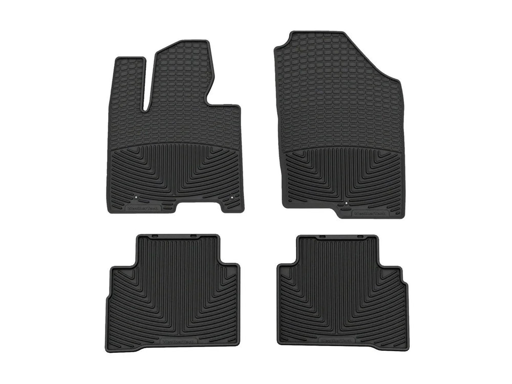 WeatherTech 22-24 Hyundai Tucson Front & Rear All-Weather Floor Mats - Black