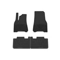 WeatherTech Black Front and Rear All-Weather Floor Mats Fits -20-25 Model Y W647-W648