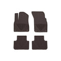 WeatherTech Cocoa Front and Rear All-Weather Floor Mats Fits -24-26 Audi W376CO-W692CO