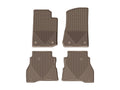 WeatherTech 2020+ Jeep Gladiator Front and Rear Rubber Mats - Tan