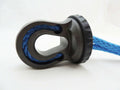 ~(1 lbs. 4X4X4)~ SPLICER 3/8-1/2 IN SYNTHETIC ROPE SPLICE-ON SHACKLE MOUNT GRAY