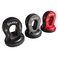 ~(1 lbs. 4X4X4)~ SPLICER 3/8-1/2 IN SYNTHETIC ROPE SPLICE-ON SHACKLE MOUNT BLACK