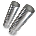 Stainless Works Straight Cut Exhaust Tips-3in ID Inlet 3in body