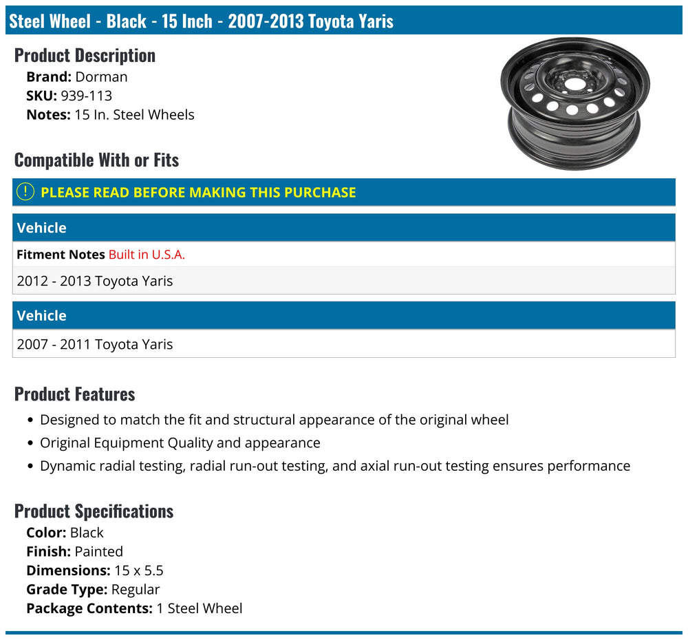 STEEL WHEEL
