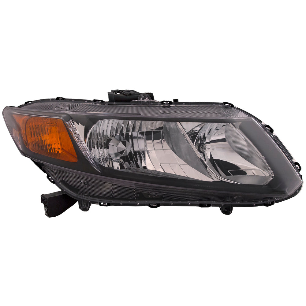 RH HEADLAMP ASSY COMPOSITE; SEDAN/COUPE; CIVIC 1212