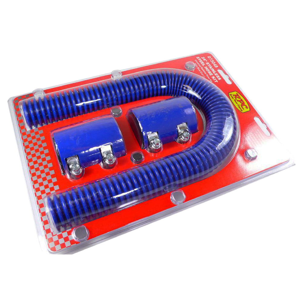 BLUE 48' STAINLESS STEEL 'RADIATOR'