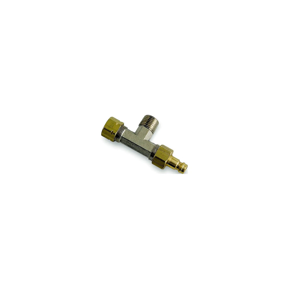 HORIZONTAL BLEEDER TEE 3/8IN TUBE X 1/4IN NPT