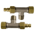 HORIZONTAL BLEEDER TEE 3/8IN TUBE X 1/4IN NPT