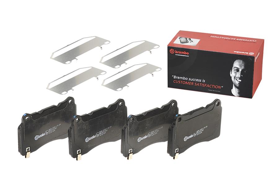 Brembo 16-21 Chevy Camero/14-19 Corvette/10-16 Genesis Coupe Premium Low-Met OE Equivalent Pad - Fr