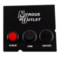 Nitrous Express - 1 1/4  BILLET BAR MOUNT FOR BILLET BOTTLE BRACKETS (SINGLE) - 11008