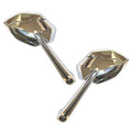 MOTORCYCLE MIRROR KITULTRA BLACK LINE ON CHROME