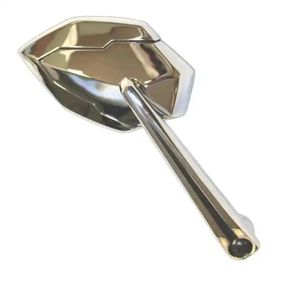 MOTORCYCLE MIRROR KITULTRA BLACK LINE ON CHROME
