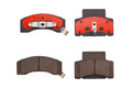 Brembo 90-92 Chevrolet C3500 Premium NAO Ceramic OE Equivalent Pad - Front