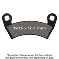 EBC 16-20 Polaris General 1000 EPS Front Left/Right SXR Brake Pads