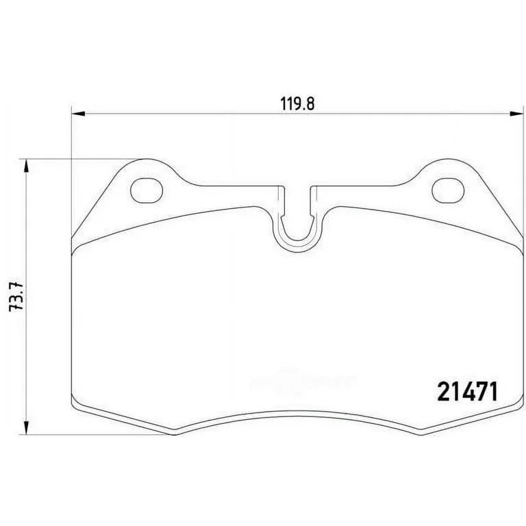 BRAKE PAD SET DISC BRAKE
