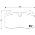 BRAKE PAD SET DISC BRAKE