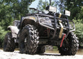 Super Swamper Tires auto part close-up