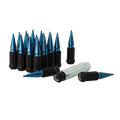5 LUG 12-1.50 SHORT SPIKE KIT BLK