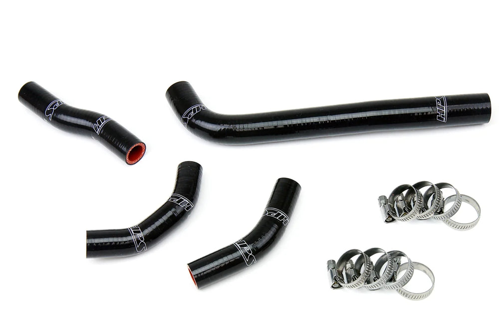HPS Performance Black Reinforced Silicone Radiator Hose Kit Coolant for Honda 10-13 CRF250R