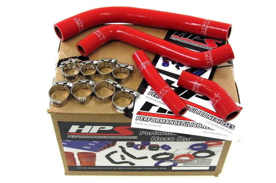 HPS Performance Red Reinforced Silicone Radiator Hose Kit Coolant for Yamaha 10-12 YZ450F