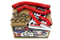 HPS Performance Red Reinforced Silicone Radiator Hose Kit Coolant for Yamaha 10-12 YZ450F