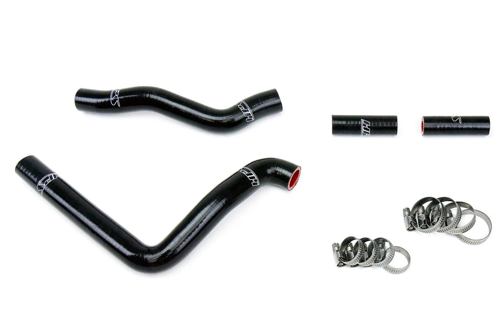 HPS Performance Black Reinforced Silicone Radiator Hose Kit for Kawasaki 05-08 KX250