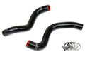 HPS Performance Black Reinforced Silicone Radiator Hose Kit for Kawasaki 05-08 KX250