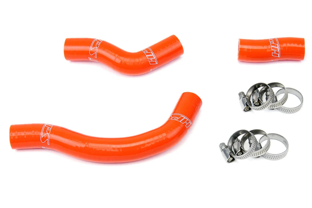 HPS Performance Orange Reinforced Silicone Radiator Hose Kit Coolant for KTM 07-10 450SXF