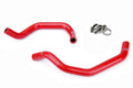 HPS Performance Red Reinforced Silicone Heater Hose Kit for Toyota 12-14 Sequoia V8 5.7L Left Hand Drive