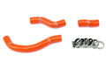 HPS Performance Orange Reinforced Silicone Radiator Hose Kit Coolant for KTM 11-12 450SXF