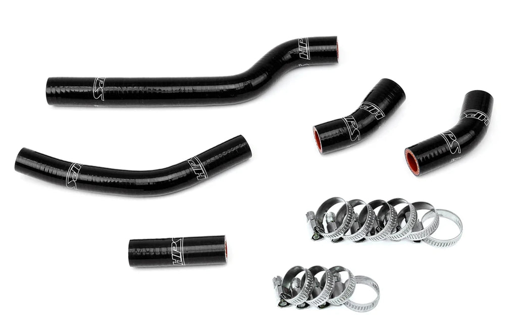 HPS Performance Black Reinforced Silicone Radiator Hose Kit Coolant for Yamaha 07-09 WR250F