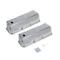 Cast Aluminum Tall Valve Covers Polished Fits 1971-1982 Ford 351C, 351/400M Mr Gasket