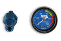 Nitrous Gauge W/ Adapter Nitrous Gauge Blue 1-1/2 W/ -4An Adapter NOS