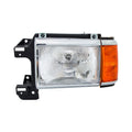 LH HEADLAMP ASSY COMPOSITE; BLACK W/BRIGHT TRIM; INCLUDES PARK LAMP; BRONCO 879