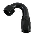 Fragola -16AN x 150 Degree Power Flow Hose End - Black