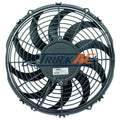 Electric Fan 11.00 Inch Electric Fan Puller Style Low Profile 844 CFM 10 Curved Style Blades Spal