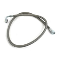 Fragola -6AN Hose Assembly Straight x 90 Degree Steel Nut 42in