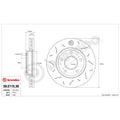 Brembo 2012 Fiat Punto Front TY3 Sport Disc Rotor - 257X22