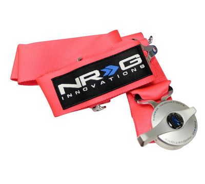 5 Pt 3inch Seat Belt Harness Cam Lock- Pink
