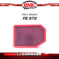 BMC 2010 Jeep Wrangler III (JK) 2.8 CRD Replacement Panel Air Filter