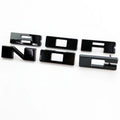 UPR 21-23 Bronco Front Grille Letters-Shadow Black 3683-10