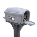 DIG FREE EASY UP CLASSIC MAILBOX GRAY