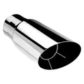 Borla Universal Polished Tip Single Round Angle-Cut (inlet 2 1/2in. Outlet 3 1/2in) *NO Returns*