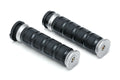 Kuryakyn Dillinger Grips Throttle-By-Wire Silver