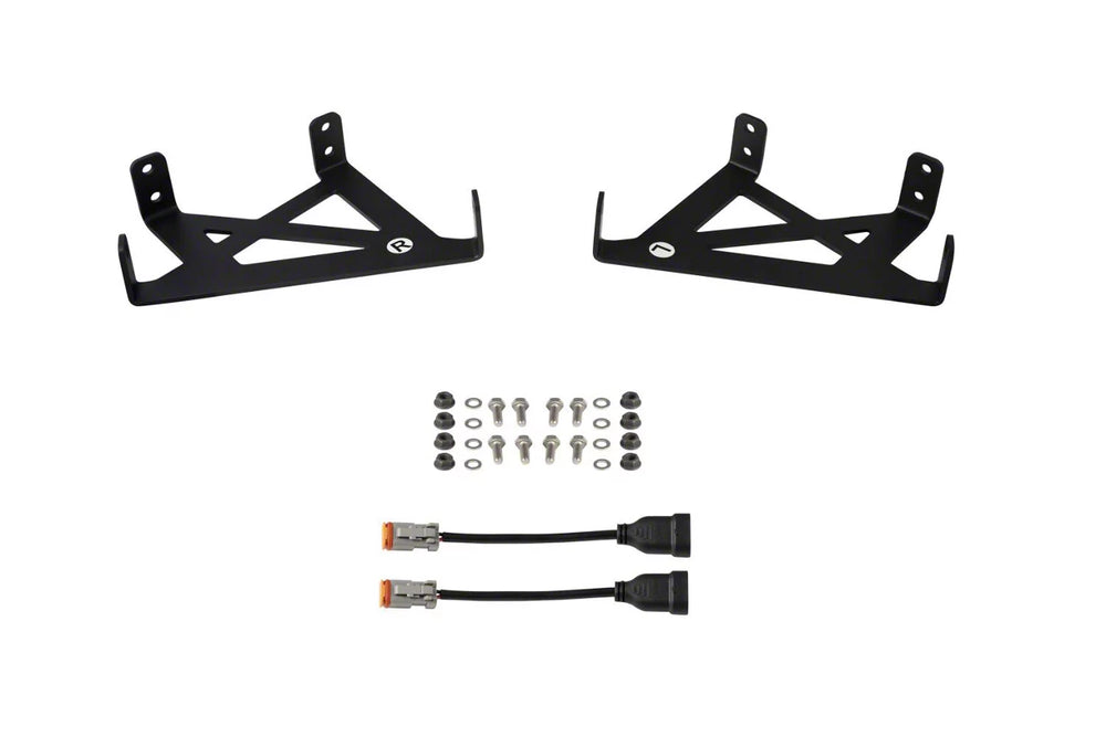 SS6 Fog Lightbar Bracket Kit for 2020-2022 Ford Super Duty (pair)